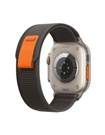 Apple Watch Ultra GPS + Cellular, 49 мм, корпус из титана, ремешок Trail черного/серого цвета