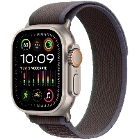 Apple Watch Ultra 2 GPS + Cellular, 49 мм, корпус из титана, ремешок Trail синего/черного цвета, размер S/M