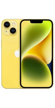 Apple iPhone 14, 128 ГБ, желтый, eSIM