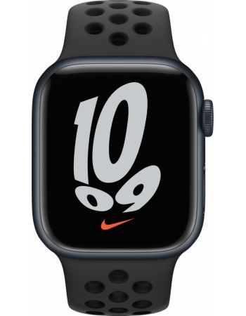 Apple Watch Series 7 (45 мм) with NIKE, Black