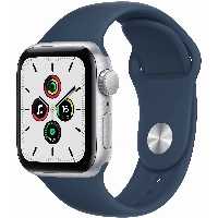 Умные часы Apple Watch SE 44 мм Aluminium Case, Silver/Blue