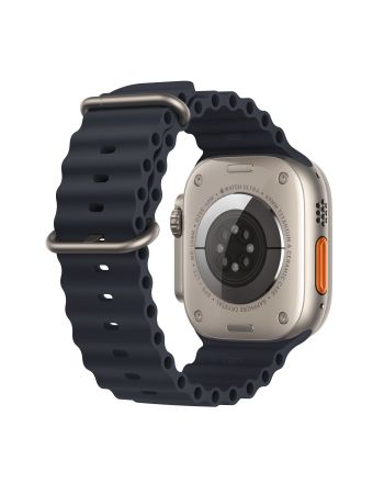 Apple Watch Ultra GPS + Cellular, 49 мм, корпус из титана, ремешок Ocean цвета «тёмная ночь»