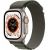 Apple Watch Ultra GPS + Cellular, 49 мм, корпус из титана, ремешок Alpine зеленого цвета