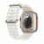 Apple Watch Ultra GPS + Cellular, 49 мм, корпус из титана, ремешок Ocean белого цвета