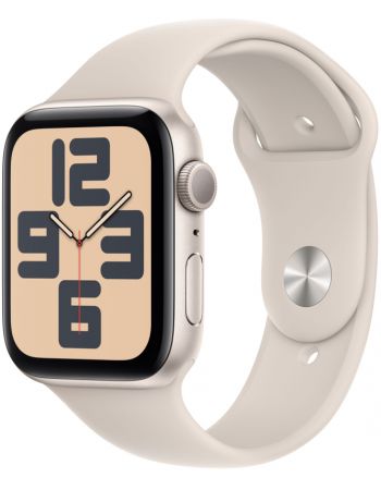 Apple Watch SE 2 44mm, Starlight Aluminum Starlight GPS + Cellular S/M
