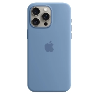 Чехол 15 Pro Max Silicon Case Storm Winter Blue