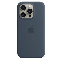 Чехол 15 Pro Silicon Case Storm Blue