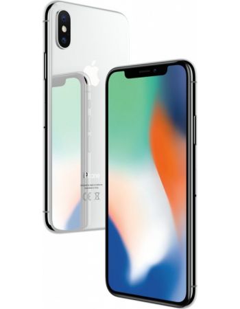 Apple iPhone X 256 ГБ Серебристый UA