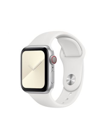 Спортивный ремешок для Apple Watch 42/44 мм (Белый)