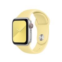 Спортивный ремешок для Apple Watch 42/44 мм, «Лимонный мусс»